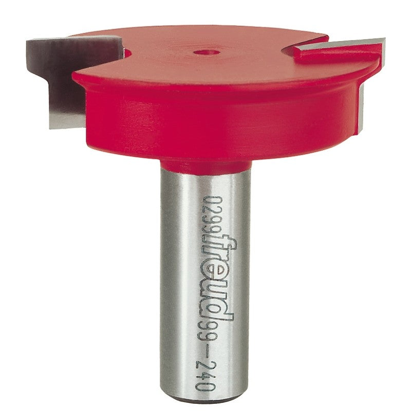 Freud 99-240 Router Bit, 2 in Dia Cutter, 2 in OAL, 1/2 in Dia Shank, Carbide