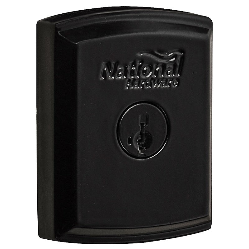 National Hardware N109-080 Gate Lock, Black