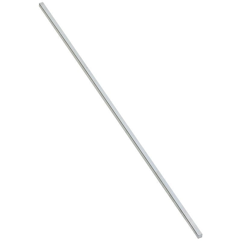 National Hardware 4030BC Series N180-166 Key Stock, 3/16 in W, 3/16 in H, 12 in L, Steel, Zinc