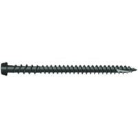 Camo 0349454 Deck Screw, #10 Thread, 2-1/2 in L, ProTech-Coated, Star Drive, Type 99 Double-Slash Point, Carbon Steel