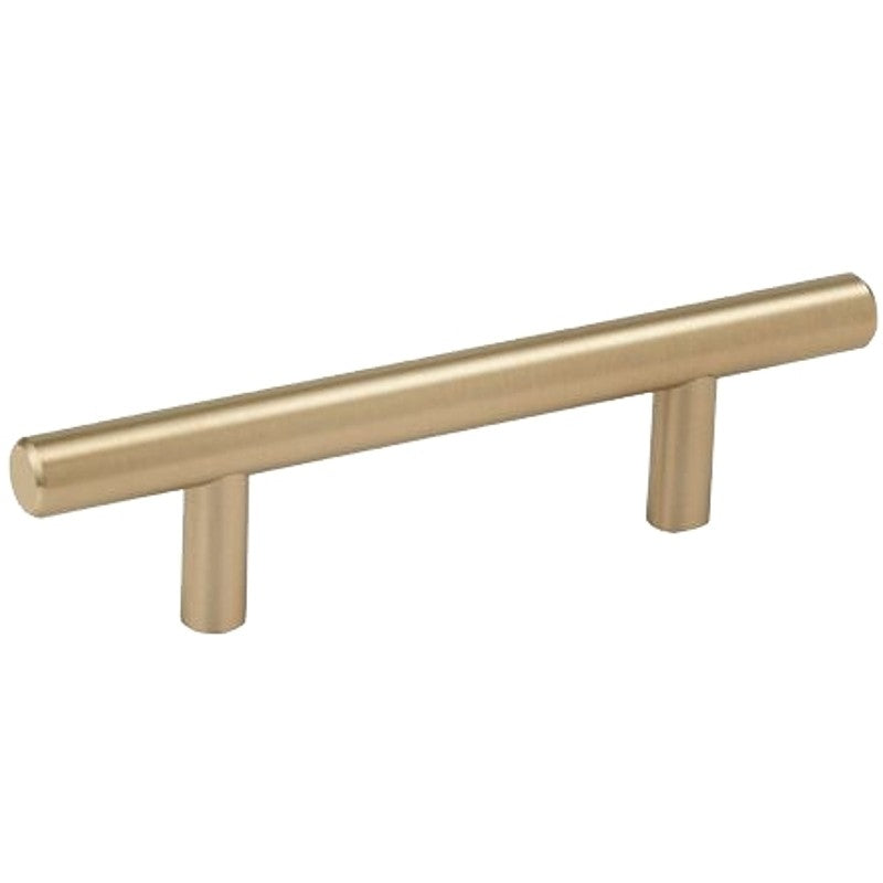Amerock Bar Pulls Series BP40515BBZ Cabinet Pull, 5-3/8 in L Handle, 1/2 in H Handle, 1-3/8 in Projection, Carbon Steel