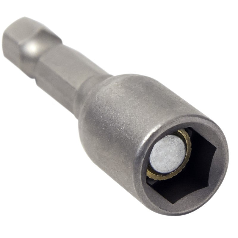 Vulcan 111461OR Magnetic Nutsetter, 7/16 in Drive, Hex Drive, 1-3/4 in L, 1/4 Quick Change in Shank (Pack of 50)