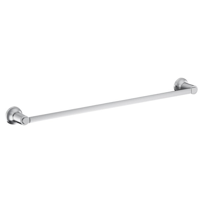 Moen Zyla Series Y1624CH Towel Bar, 24 in L Rod, Zinc, Chrome, Wall