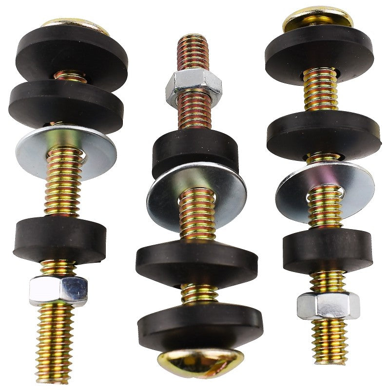 Plumb Pak PP835-181 Bolt Set, Specifications: 5/16-18 x 3 in Size, Brass