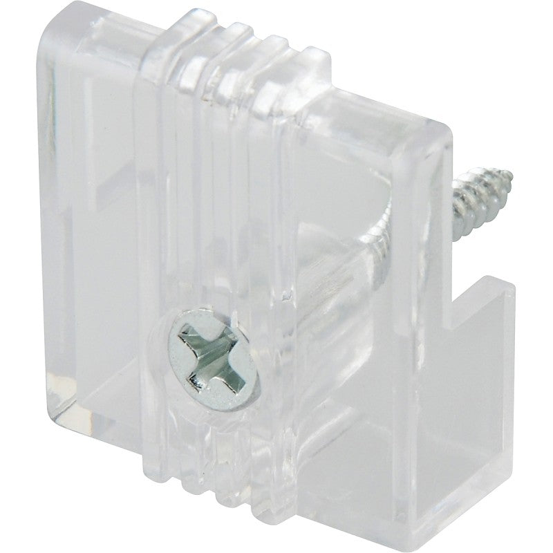OOK 50226 Mirror Clip Set, Plastic, Clear, Wall Mounting (Pack of 12)