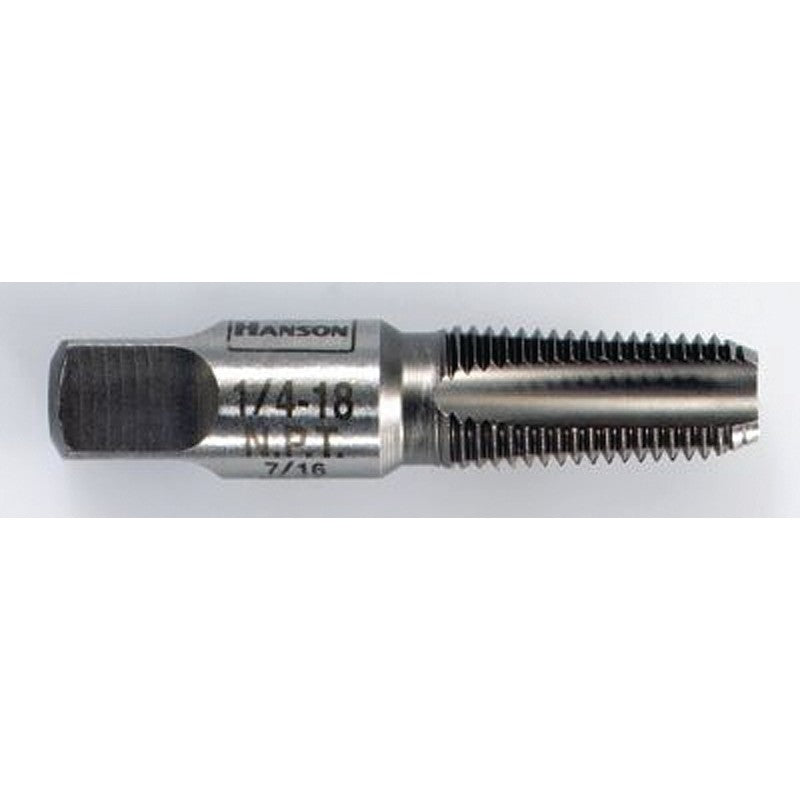 Irwin 8203 Pipe Taper Tap, 1/4-18 Dia, Plug Tap Point, 4-Flute, HCS