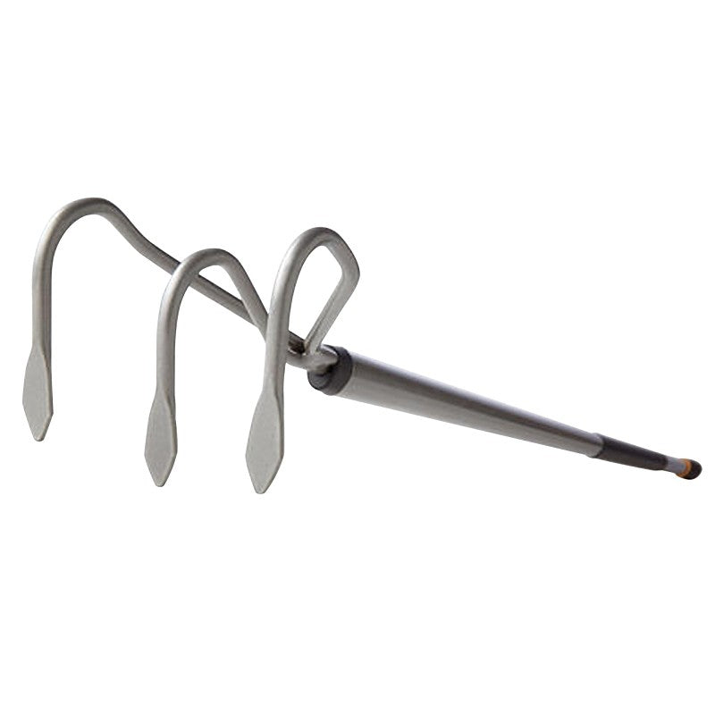 Fiskars 336510-1001 Cultivator, 64 in L, 3-Tine, Aluminum Handle