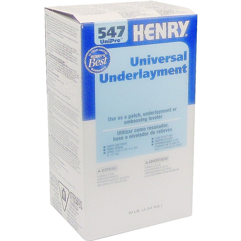 Henry 12159 Underlayment, Gray, 10 lb, Box