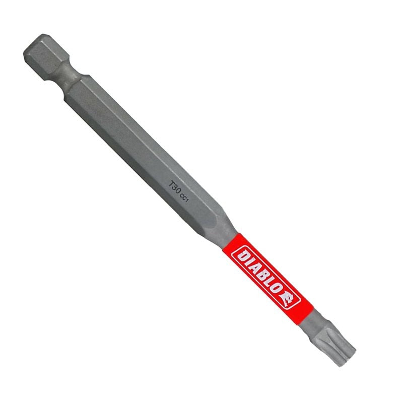 Diablo DT3035P2 Drive Bit, #30 Drive, Torx Drive, 1/4 in Shank, Hex Shank, 3 to 12 in L