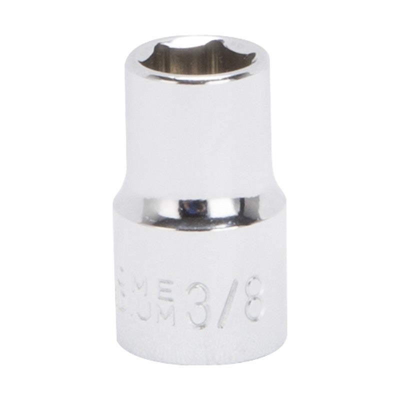 Vulcan MT64933403L Drive Socket, 3/8 in Socket, 3/8 in Drive, 6-Point, Chrome Vanadium Steel, Chrome