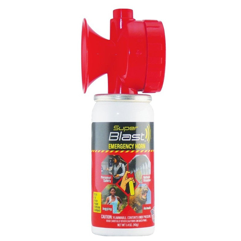 Super Blast SBECT-8601-D Emergency Air Horn, 0.5 mile Audible Range (Pack of 6)