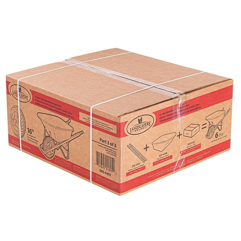 Landscapers Select 34640 Wheelbarrow Part, For: 6 cu-ft Poly Wheelbarrow Kit