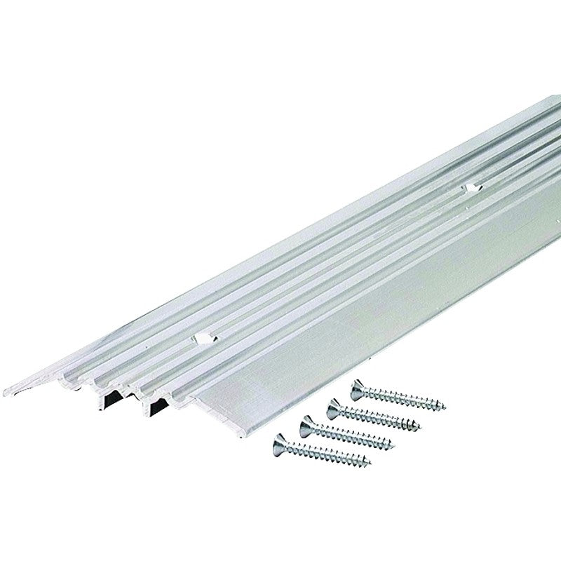 M-D 11502 Top Threshold, 36 in L, 4 in W, Aluminum