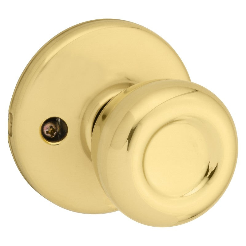 Kwikset 488T 3 CP Dummy Knob, Tylo Design, Brass, Residential, 1-3/4 to 1-3/8 in Thick Door, Zinc, 2-5/8 in Rose/Base