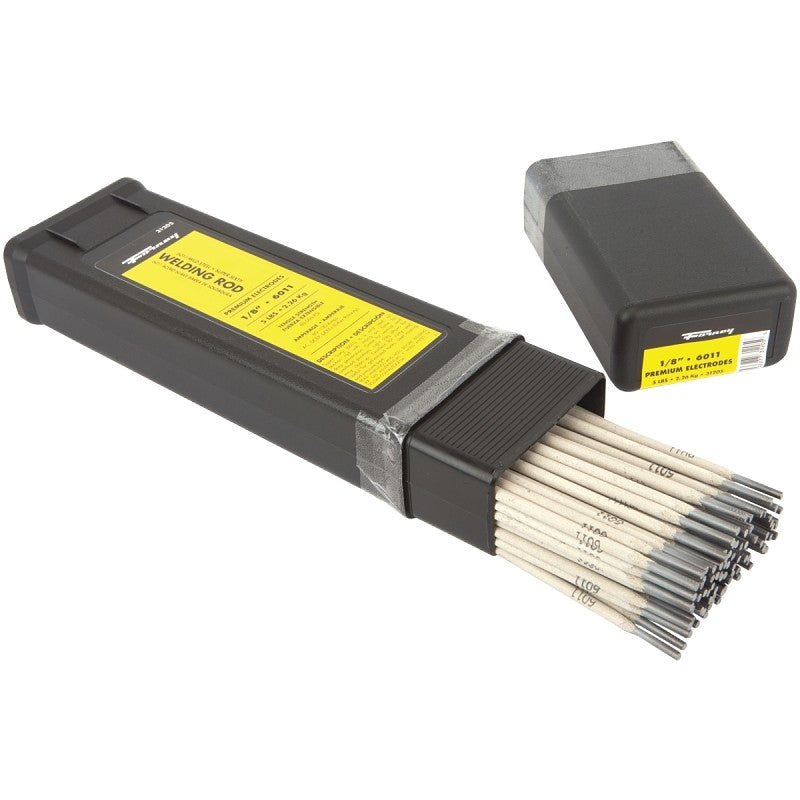 Forney 31205 Stick Electrode, 88000 psi Tensile Strength, Applicable Materials: Mild Steel, 14 in L, All-Purpose