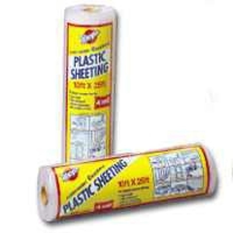 Warp's 4CH-1550 Poly Film, 50 ft L, 15 ft W, Clear (Pack of 2)