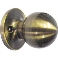 Saturn Half Dummy Knob Antique Brass