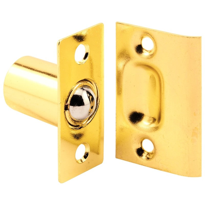 Prime-Line U9132 Ball Bullet Catch and Strike, Brass