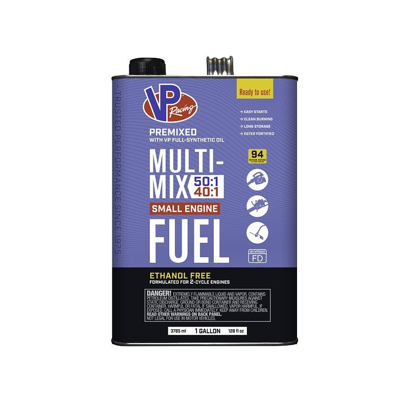 VP Racing 6811 Premixed Small Engine Fuel, Red, 1 gal Can (Pack of 4)