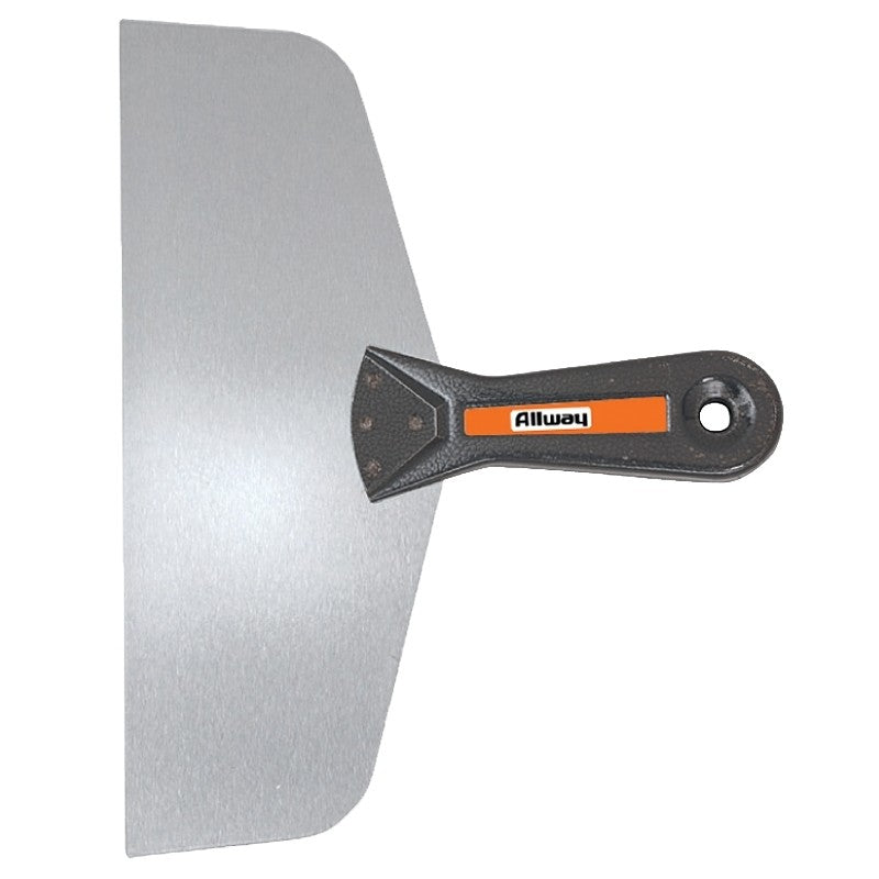 ALLWAY T100 Knife, 10 in W Blade, Steel Blade, Flexible Blade, Plastic Handle (Pack of 10)