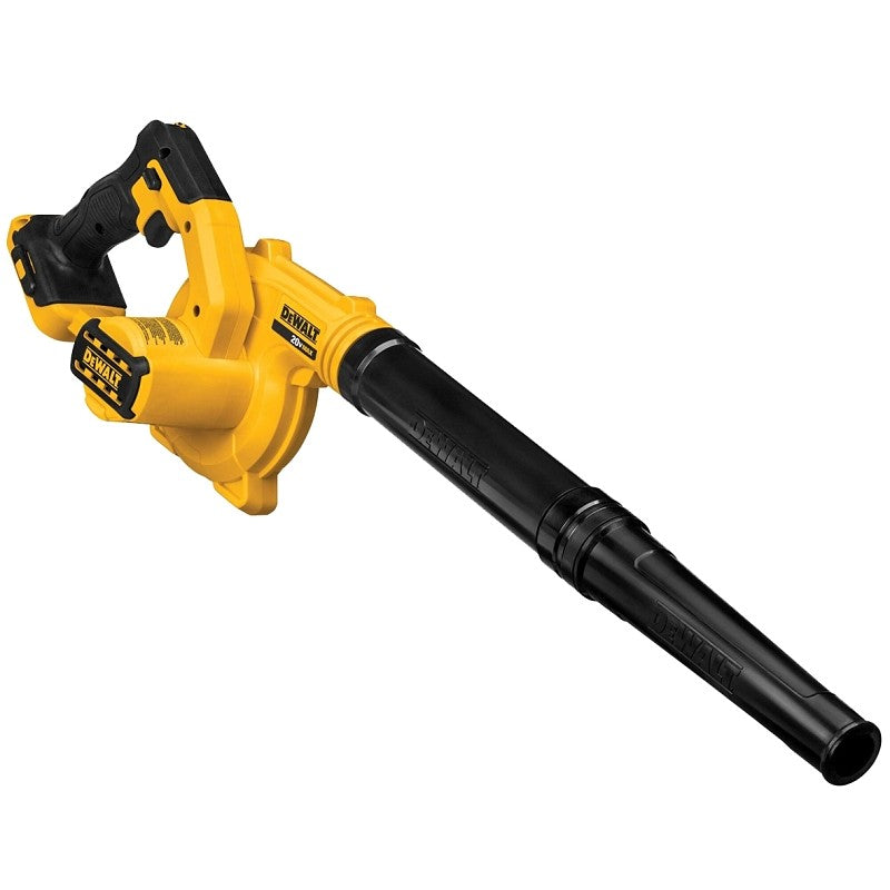 DEWALT DCE100B Cordless Blower, Tool Only, 20 V, Lithium-Ion, 3-Speed, 100 cfm Air, 18 min Run Time