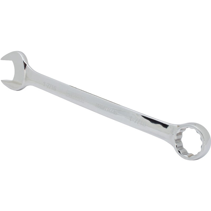 DEWALT DWMT74446OSP Combination Wrench, SAE, 1-7/16 in Head, 20-3/32 in L, Steel, Silver