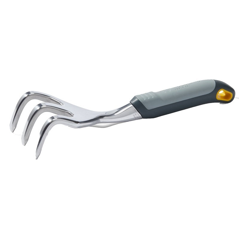 Woodland Tools Co 30-9006-100 Heavy-Duty Cultivator, 3-1/2 in W, 12 in L, 3-3/4 in L Tine, 3-Tine, Rubber Handle (Pack of 12)