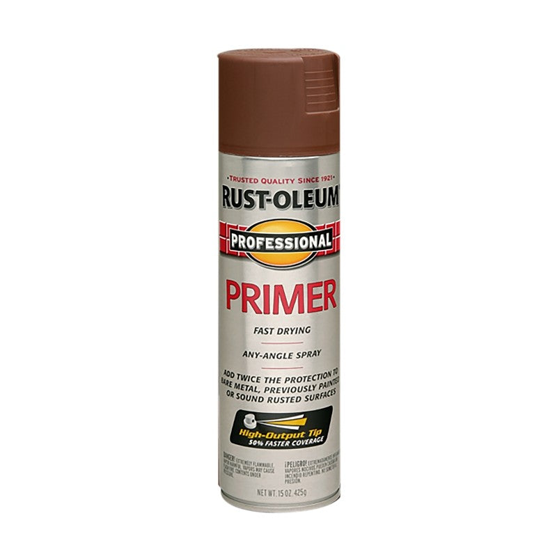 Rust-Oleum 7569838 Primer, Red, Flat, 15 oz