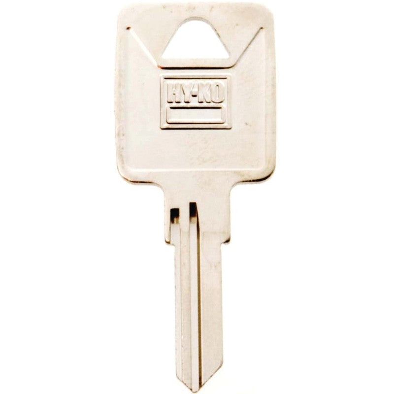 Hy-Ko 11010TM3 Key Blank, Brass, Nickel, For: Trimark Cabinet, House Locks and Padlocks, TM3 Key Number (Pack of 10)