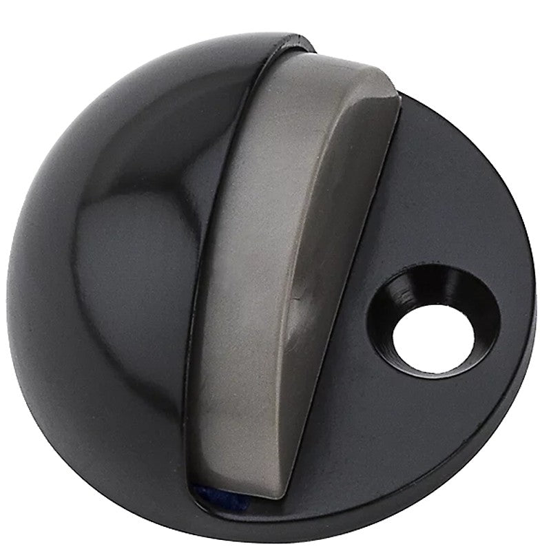 National Hardware N327-612 Door Stop, 1-25/32 in Dia Base, Aluminum/Zinc, Oil-Rubbed Bronze