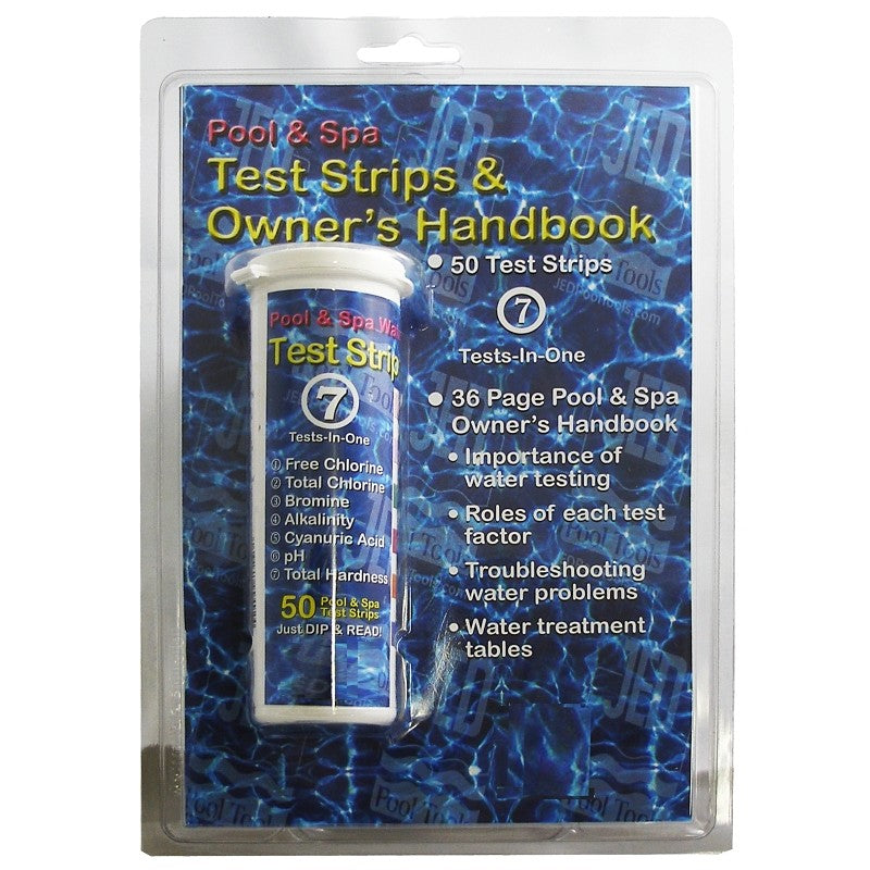 Jed Pool Tools 00-492 Pool Test Kit, 7-Way