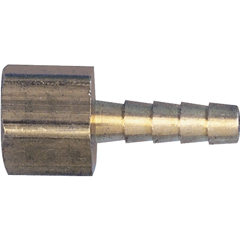 Tru-Flate 21-242 Air Hose Fitting, 1/4 in, FNPT x Barb
