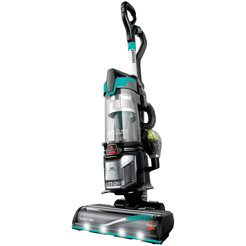 Bissell MultiClean Allergen Pet Lift-Off 3059 Upright Vacuum, 0.75 L Vacuum, HEPA Filter, 840 W, 120 V
