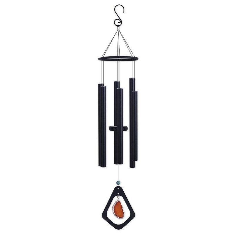 Sunset Vista Designs 93264 Wind Chime, Orange Agate