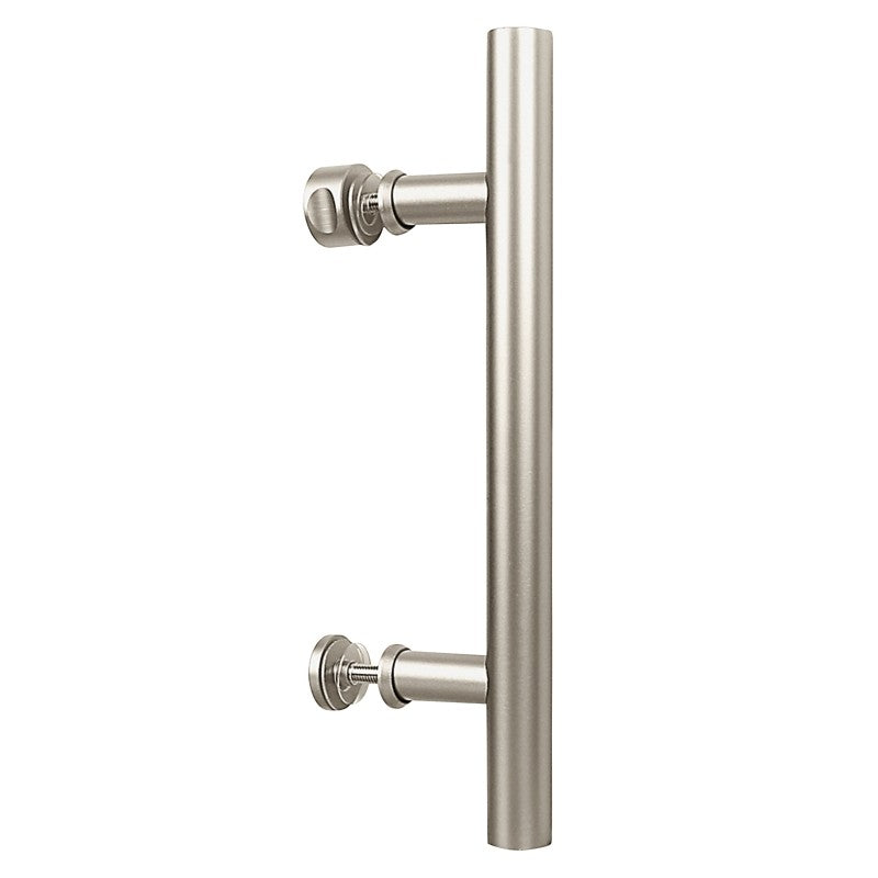 National Hardware N700-101 Madison Pull, 12 in H, Steel, Satin Nickel