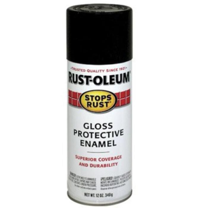 Rust-Oleum 7797830 Rust Preventative Spray Paint, Semi-Gloss, White, 12 oz, Can