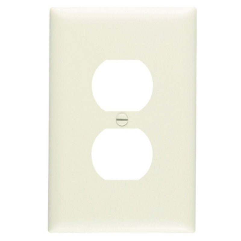Legrand TradeMaster TPJ8LACC70 Outlet Wallplate, 3-5/16 in L, 5.062 in W, Jumbo, 1 -Gang, Nylon