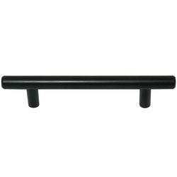 Laurey 59929 Cabinet Pull, 1-1/4 in Projection, Steel, Matte