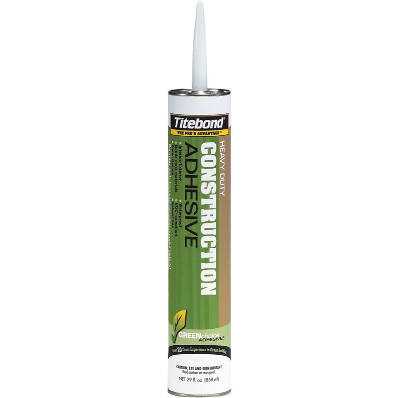 Titebond 7472 Construction Adhesive, Beige, 28 oz, Cartridge