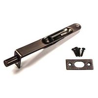 Round Corner Recessed Flush Bolt 6 Inch Oil Rubbed Bronze