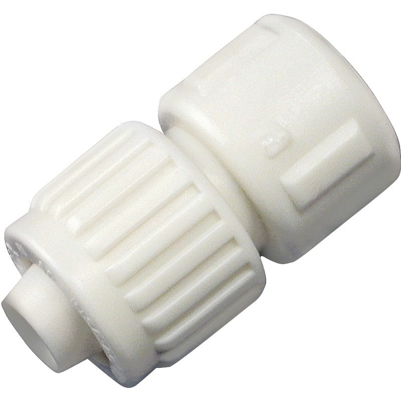 Flair-It 16858 Tube to Pipe Adapter, 1/2 x 3/4 in, PEX x FPT, Polyoxymethylene, White