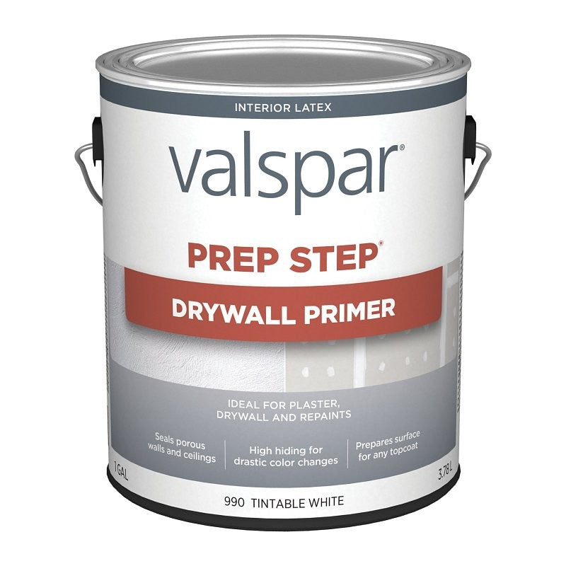 Valspar 044.0000990.007 Primer, White, 1 gal, Can (Pack of 4)