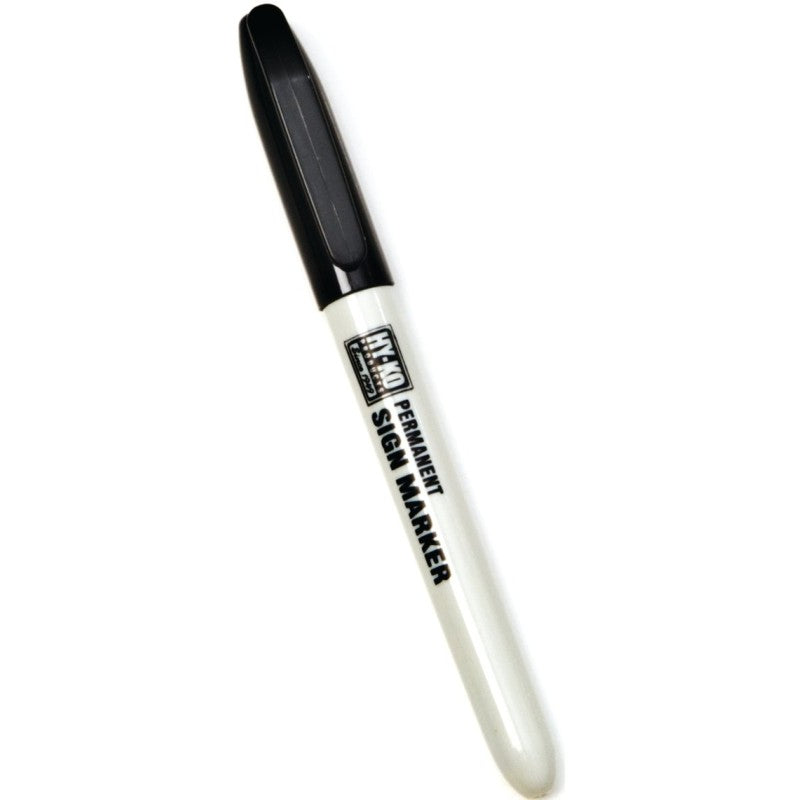 Hy-Ko 40622 Sign Marker, Permanent, Black (Pack of 5)