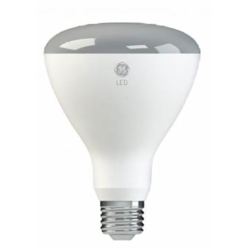 GE 40918 LED Bulb, 120 V, 700 Lumens, 10 W, BR30 Lamp, 65 W Equivalent, E26 Lamp Base, Dimmable, Soft White