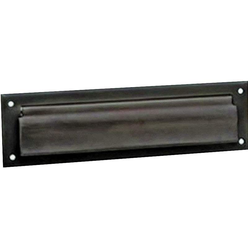 Schlage SC620B-716 Mail Slot, 3-1/2 in L, 13 in W, Brass