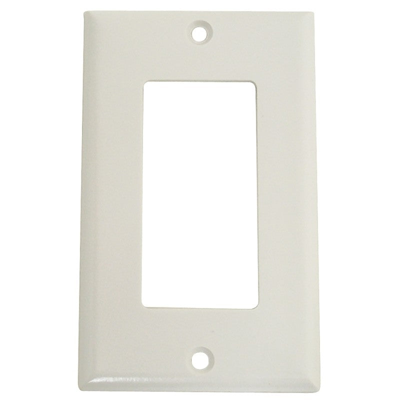 WALL PLATE STAND 1GNG WHT DECO