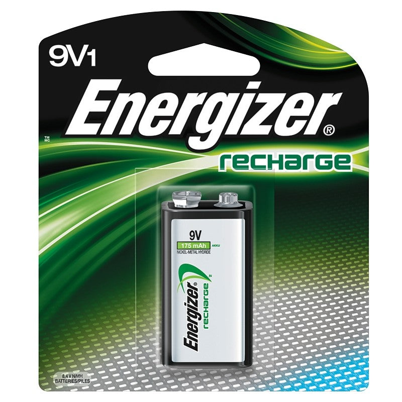 Energizer NH22NBP Battery, 1.2 V Battery, 175 mAh, Nickel-Metal Hydride, Rechargeable, Green/Silver