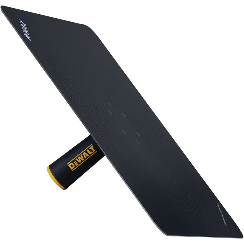 DEWALT DXTT-2-326 Drywall Finishing Hawk, 16 in L Blade, 16 in W Blade, Aluminum, Ergonomic, Soft Grip Handle