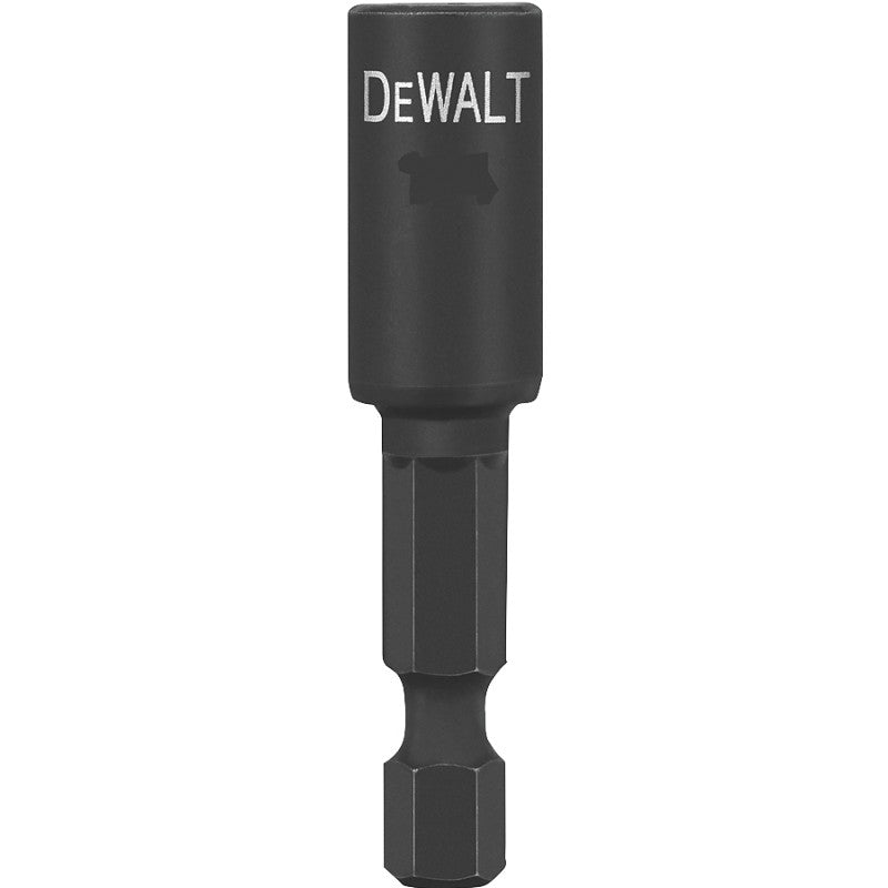 DEWALT IMPACT READY Series DW2222IR Nut Driver, 5/16 in Drive, 2-9/16 in L, 1/4 in L Shank, Hex Shank