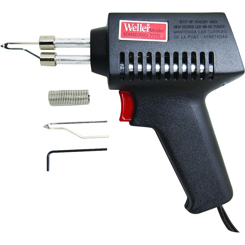 Weller 7200PKS Gun Kit, 120 V, 75 W, Copper Tip, Soldering Tip